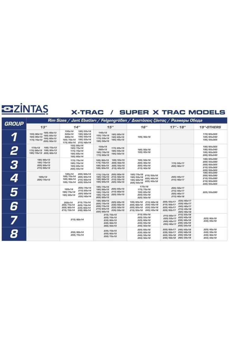 Zintaş X-Trac Takmatik Kar - Patinaj Zinciri