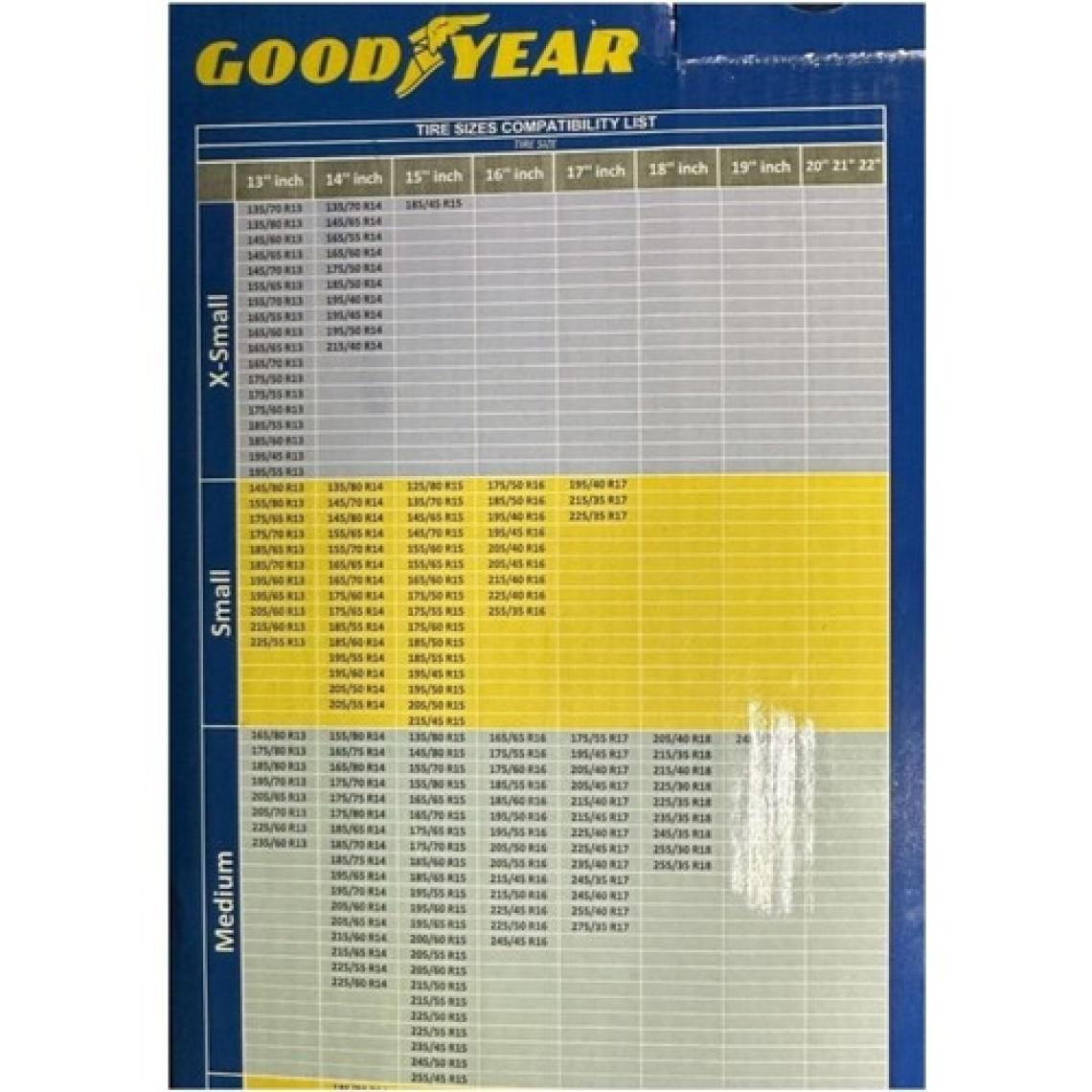 Goodyear Kar Çorabı, A+ Kalite Yüksek Performanslı Kar Zinciri