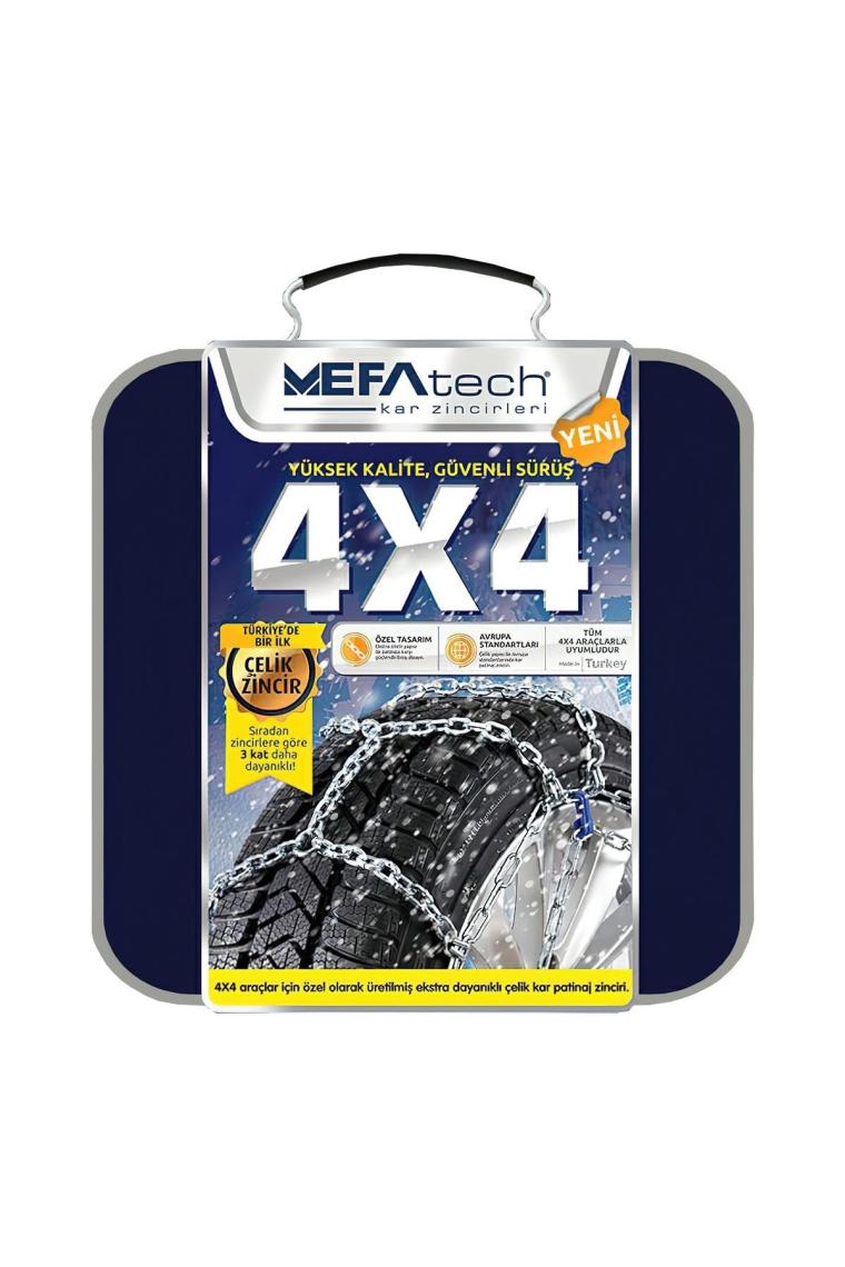 Mefatech 4X4 Jeep ve Minibüsler İçin Kar Zinciri Extra 1050 No