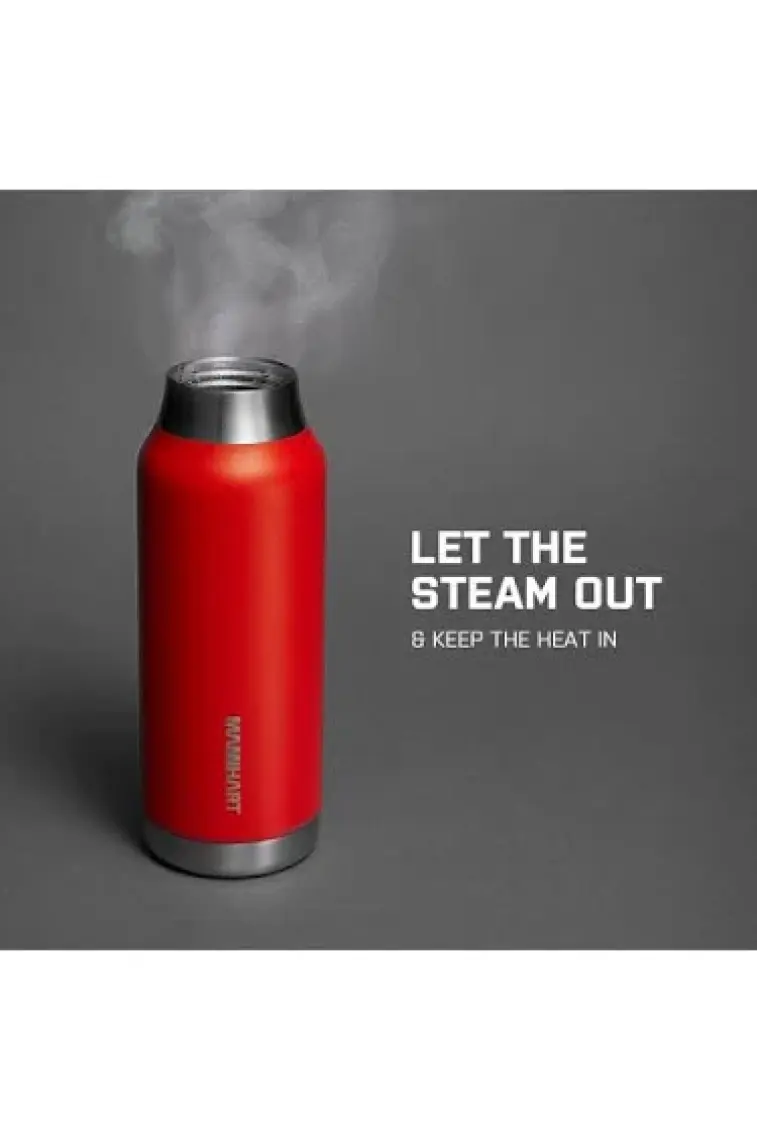 Mannhart by Spigen B213 Sızdırmaz Vakumlu Çift Katmanlı Travel Mug Paslanmaz Çelik Termos 500 ml Hot 6h / Cold 24h Rudolph Red - AHP00353