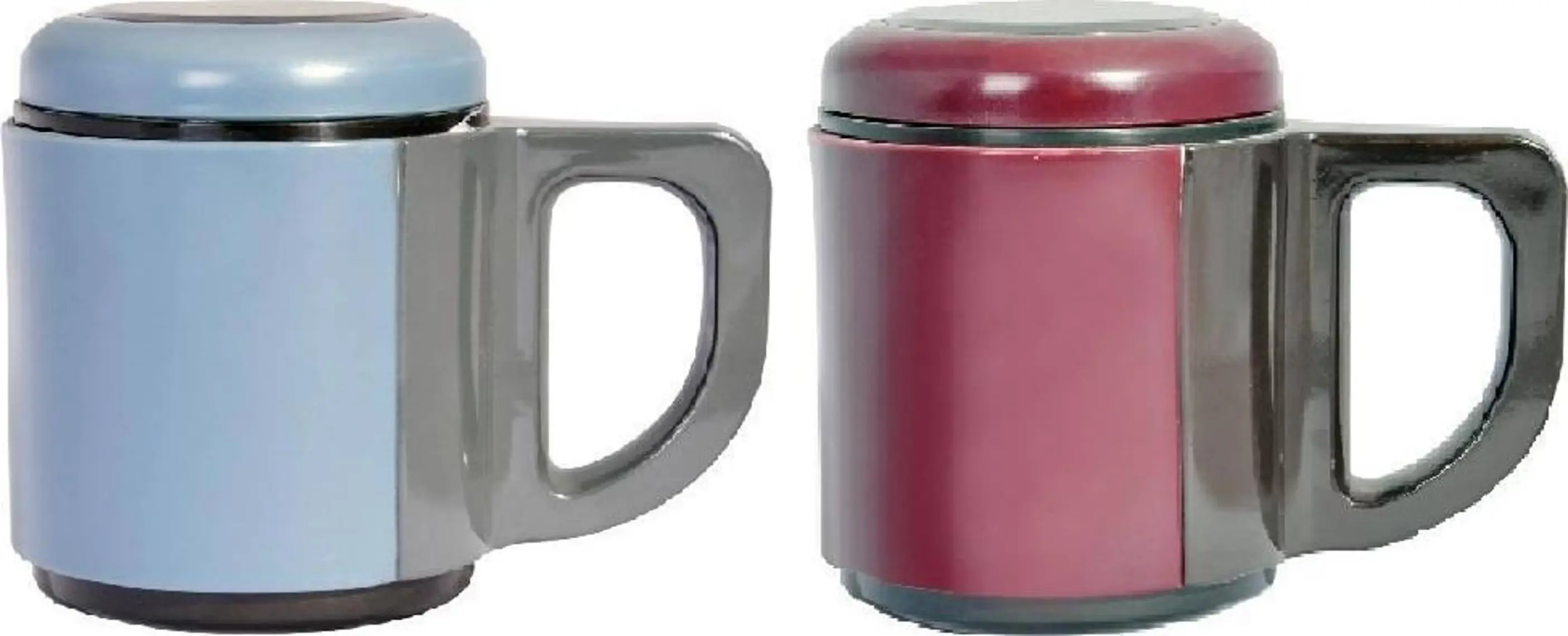 AND-430 İçi Çelik Dışı Plastik Kupa Mug