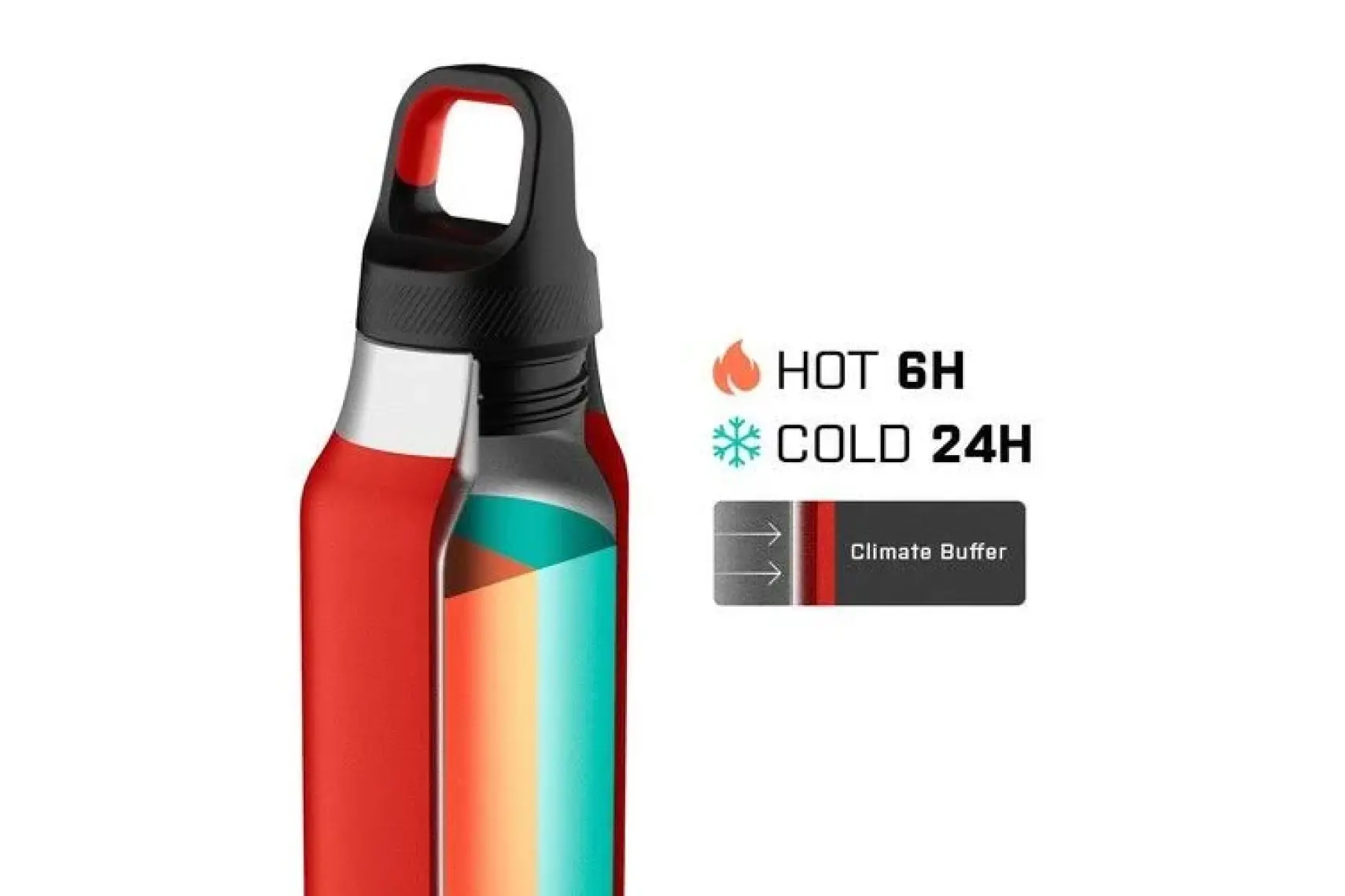 Mannhart By Spigen B213 Sızdırmaz Vakumlu Çift Katmanlı Travel Mug Paslanmaz Çelik Termos 500 ml Hot 6h / Cold 24H White - AHP00351