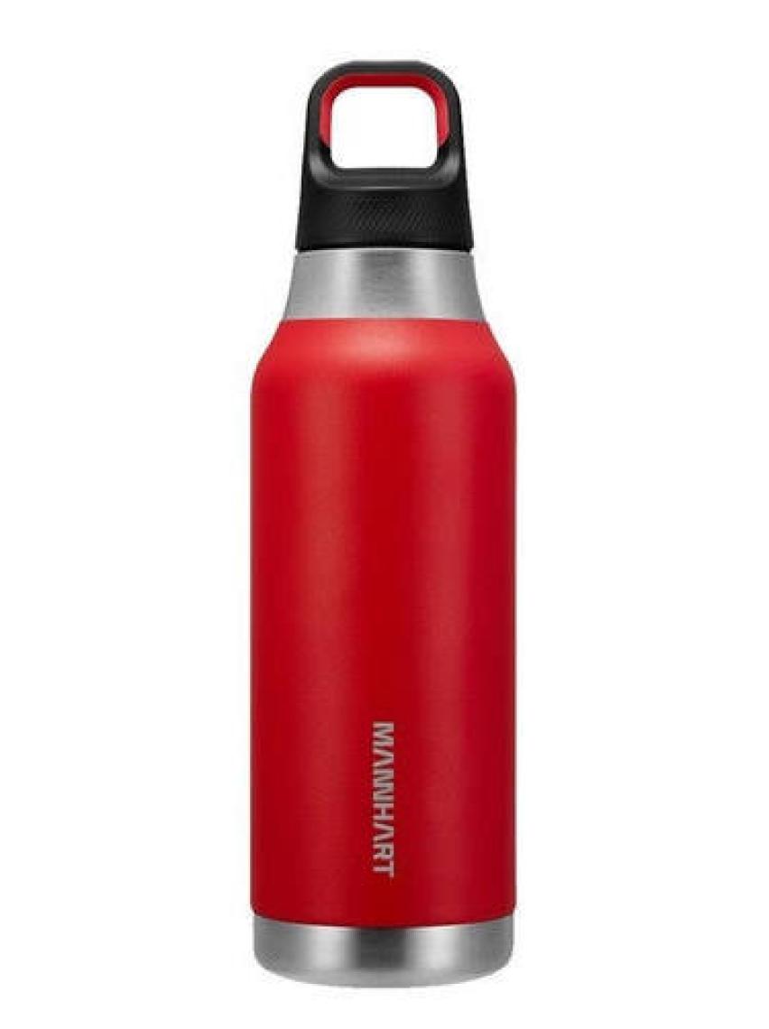 Mannhart by Spigen B213 Sızdırmaz Vakumlu Çift Katmanlı Travel Mug Paslanmaz Çelik Termos 500 ml Hot 6h / Cold 24h Black - AHP00350