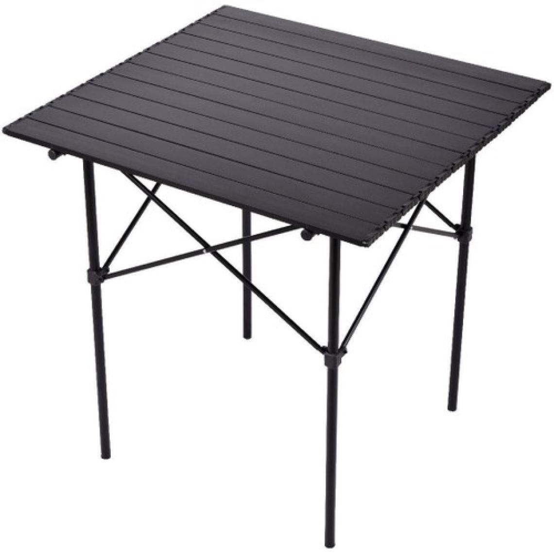 Exent Full-Alüminyum Kamp Masası, Piknik Masası-Yanmaz-Kırılmaz-Çok Hafif-70 cm