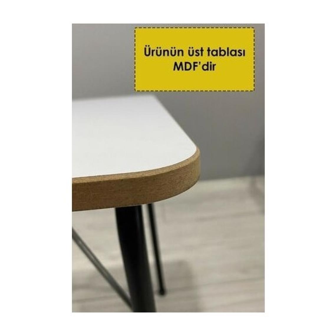 Moniev Kamp Masası Mdf 70cm x 50cm Katlanır Bahçe Masası