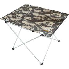 Haegs Ultralight Katlanır Kamp Masası, Piknik, Bbq, Balıkçılık, Avcılık, Plaj, Hiking Için Taşınabilir Kompakt Roll Up Outdoor Kamp Masası Büyük Boy  - Kamuflaj