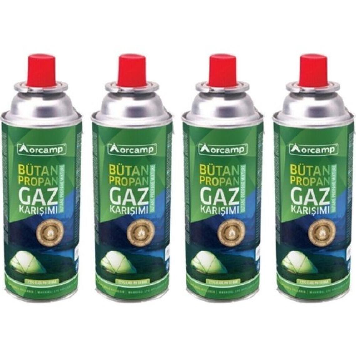 Orcamp Orgaz KTS-227 Gaz Kartuşu 4'lü Set