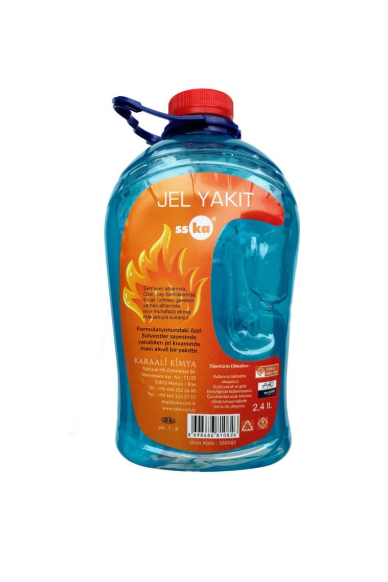 Jel Yakıt Semaver Çaydanlık Altı Isıtıcı Yanıcı Ateş 2.4 Lt.