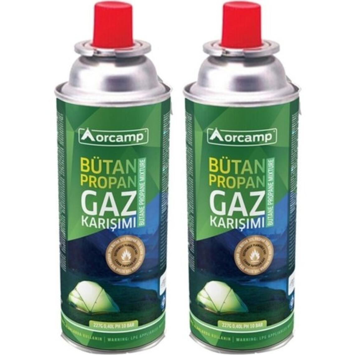 Orgaz Gaz Kartuşu 227 gr 2'li Paket