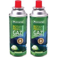 Orgaz Gaz Kartuşu 227 gr 2'li Paket