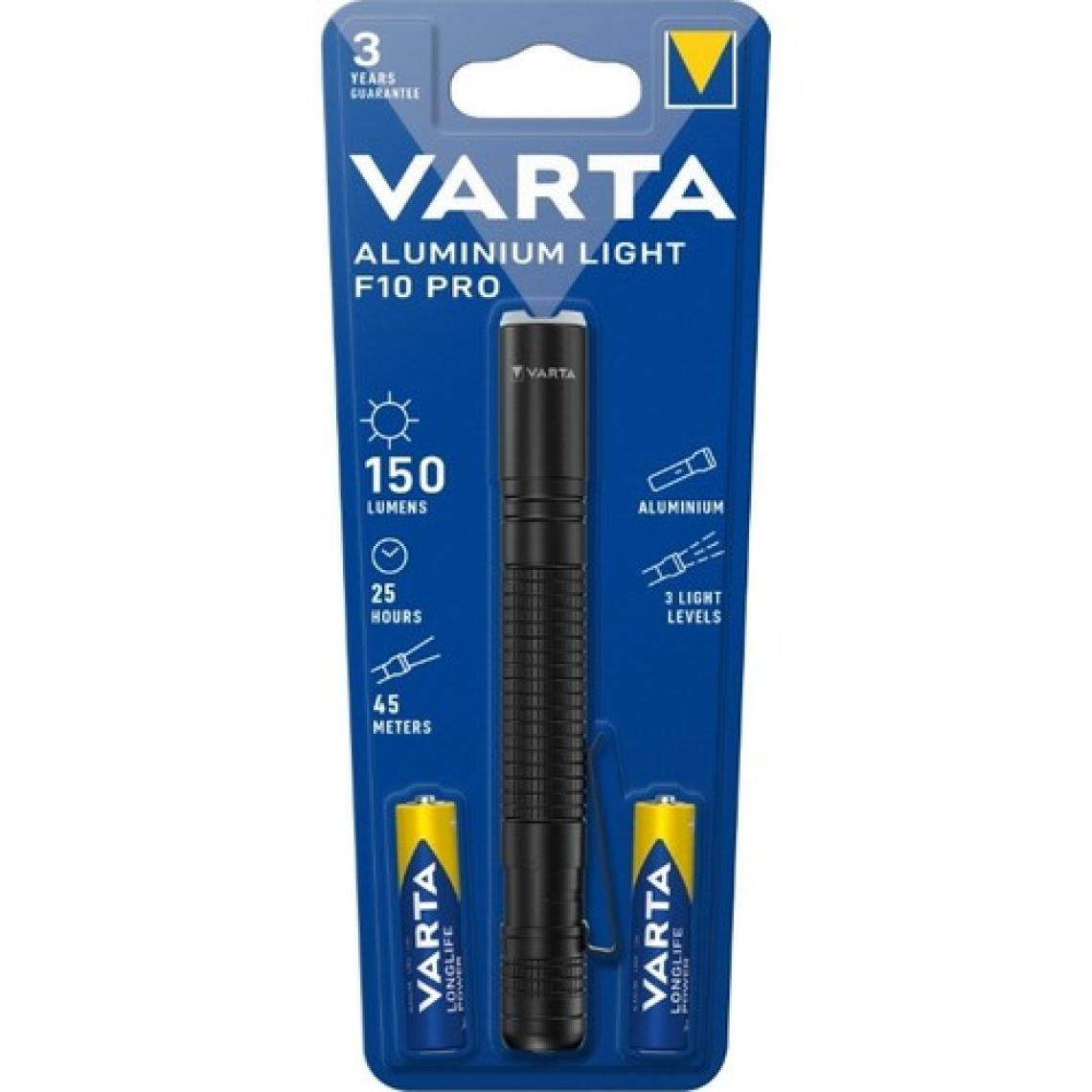 Varta 16606 Aluminium Light F10 Pro Fener Aydos