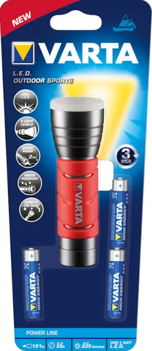 Varta 17627 LED Outdoor Sports Fener