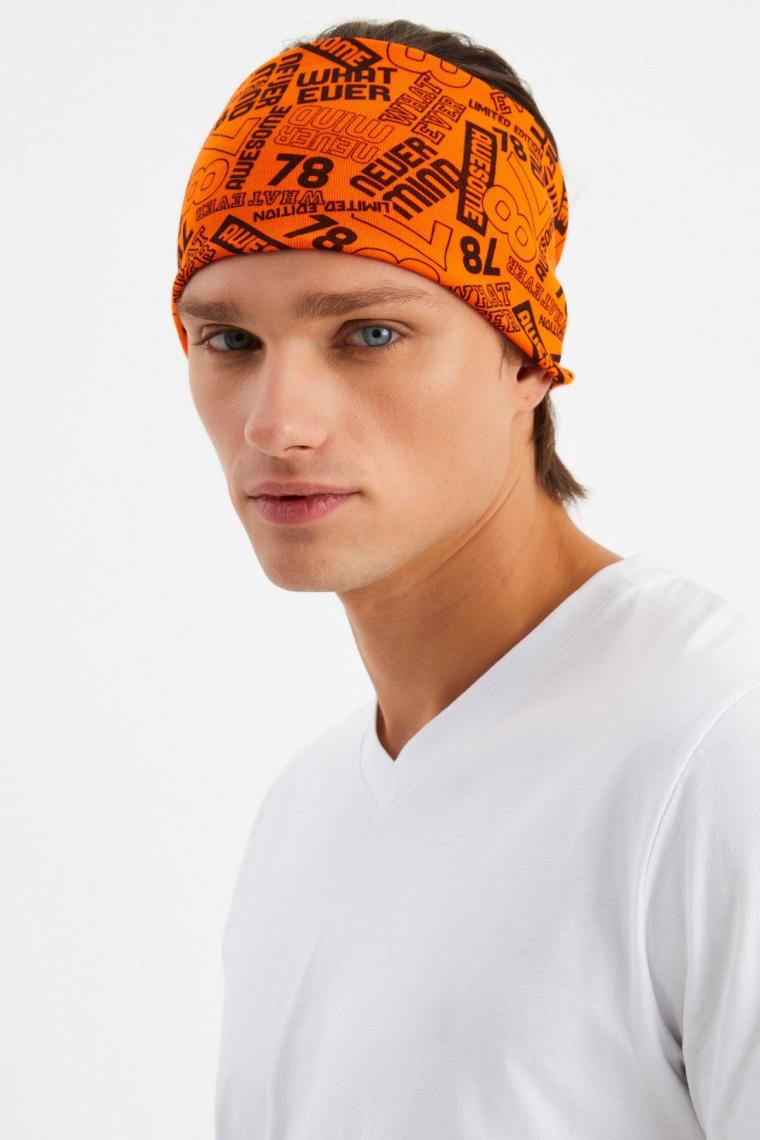 2'li Çift Taraflı Kullanım Alternatifli, Pamuklu Penye, Kaymaz, Hafif, Spor Saç Bandı Bandana