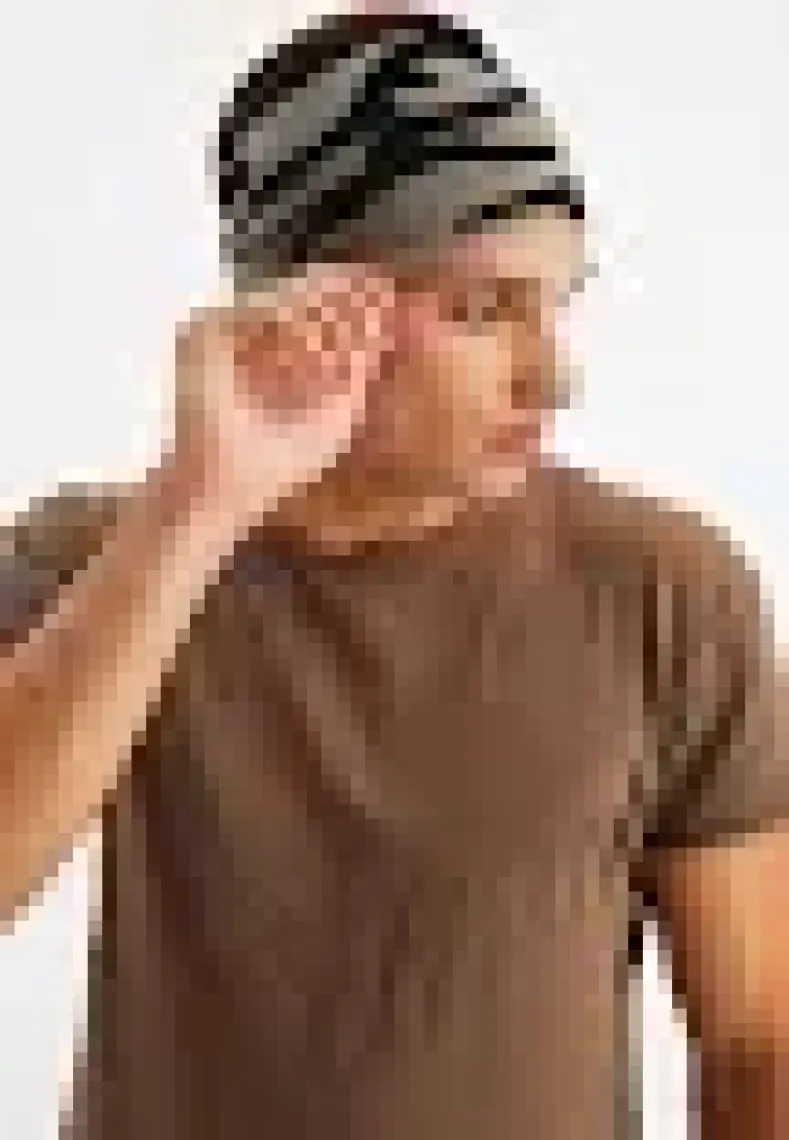 Butikgiz Kamuflaj Erkek Pamuklu Penye, Kaymaz, Ultra Hafif, Spor Geniş Saç Bandı Bandana Buff
