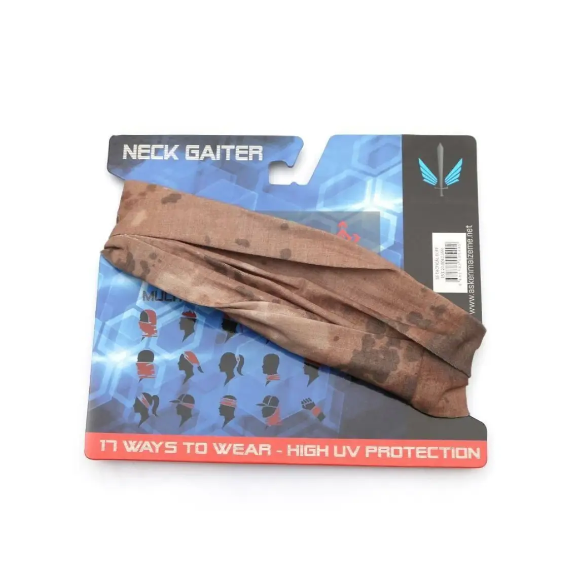 Sword Ss Tactical , 17 Farklı Şekilde Kullanılabilen Askeri Bandana