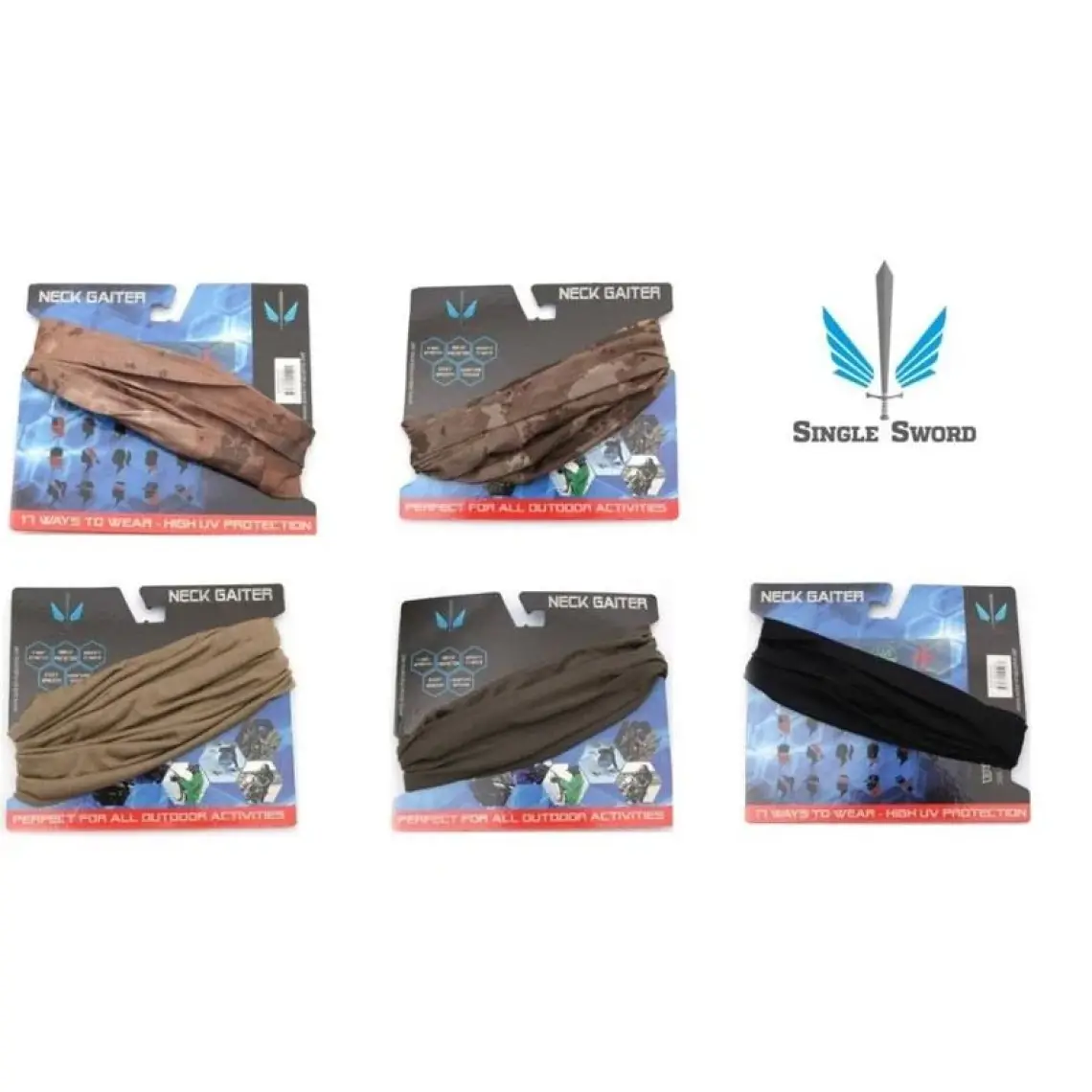 Sword Ss Tactical , 17 Farklı Şekilde Kullanılabilen Askeri Bandana