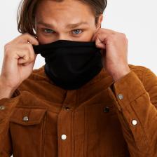 Siyah Erkek 4 fonksiyonlu Koruyucu  Pamuklu, Esnek, Terletmez, Bandana, Boyunluk, Buff, Maske