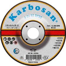 Karbosan 115x6.4x22.23 Nk Metal Taşlama Diski
