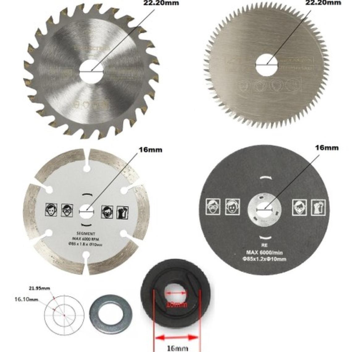 Depolife Matkap Disk Bağlama Aparatı Disk Bağlama Matkap Montaj Adaptörü