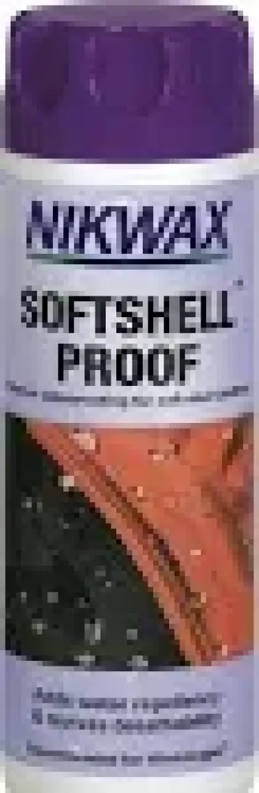 Nikwax Softshell Proof Wash-In 300 ml Softshell Kumaş Yıkama Şeffaf