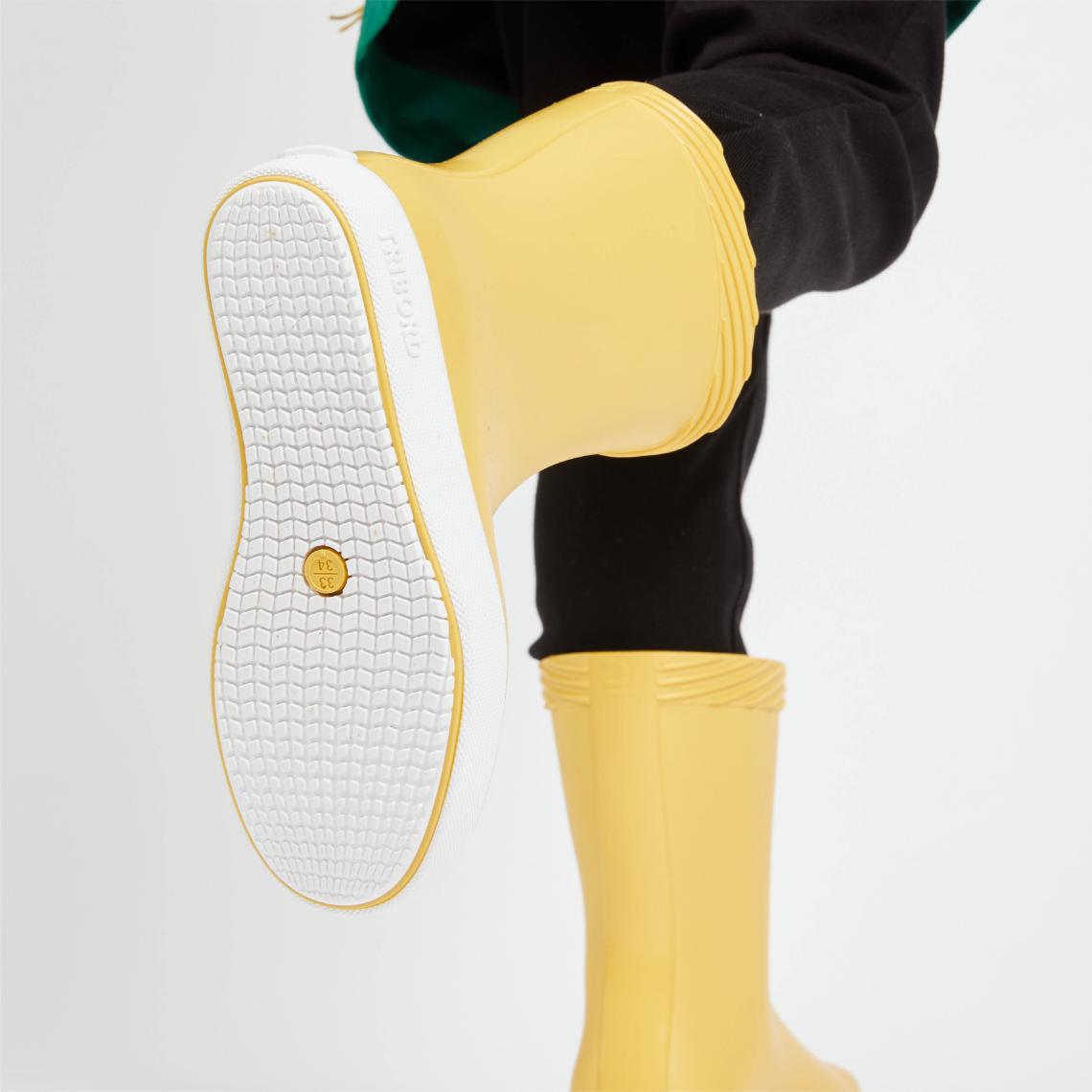 Decathlon TRIBORD Çocuk Çizmesi - Sarı - 100