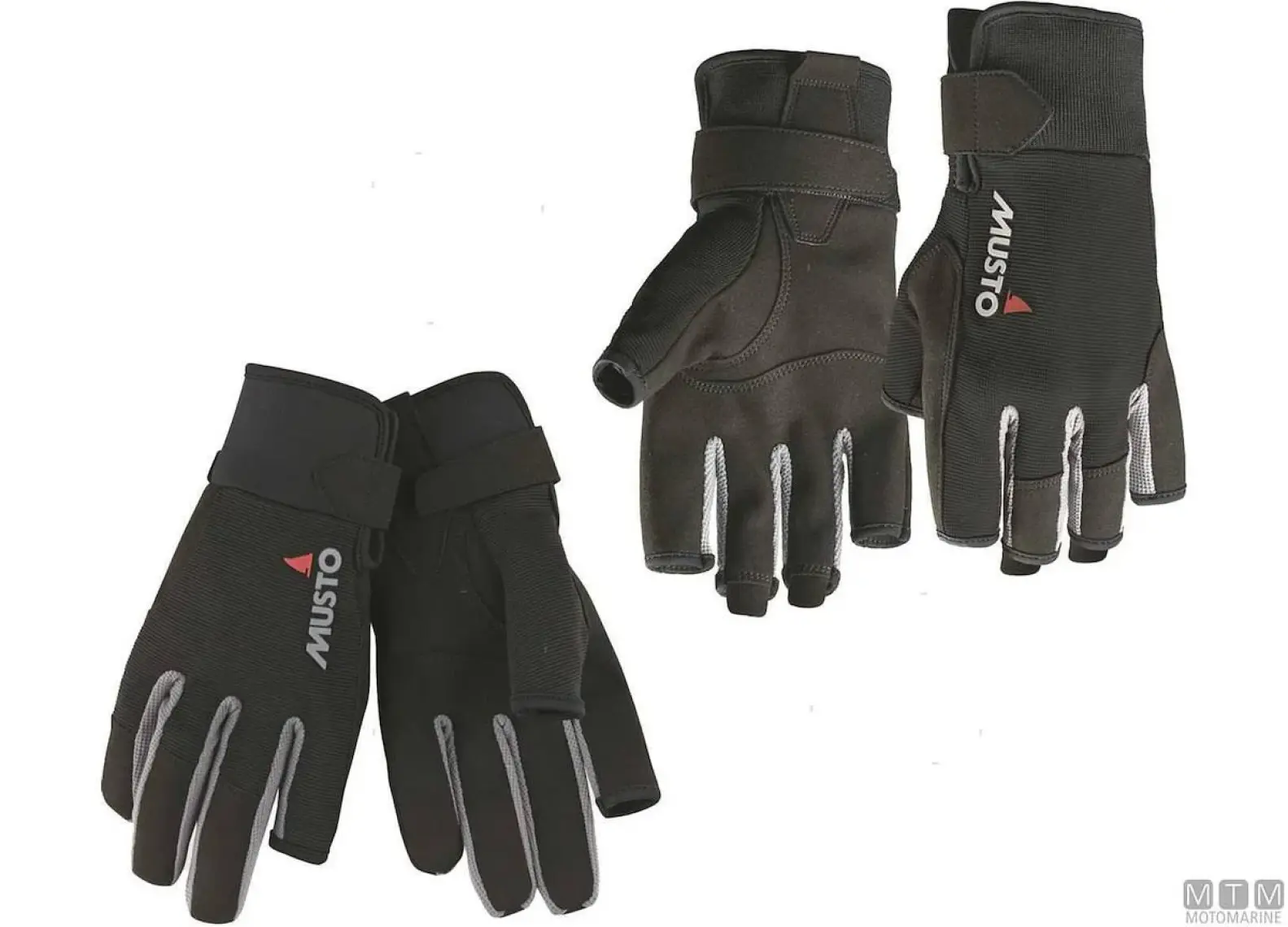 Musto Essential Kısa Parmak Yelken Eldiveni MUS.80102 MUS.BLK