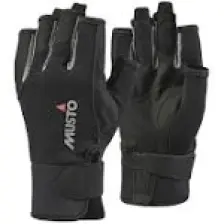 Musto Essential Kısa Parmak Yelken Eldiveni MUS.80102 MUS.BLK