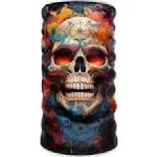 Bebo Store Extreme Spor Motorsiklet ve Bisiklet Kullananlara Özel Desenli Buff Boyunluk Bandana Balaklava