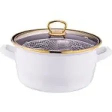 Taşev  Robin Kızartma Tenceresi Beyaz 22 cm T4971