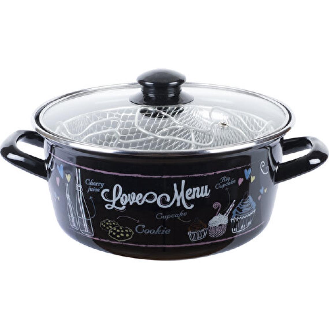 Tantitoni Love Menu 24 cm Kızartma Tenceresi