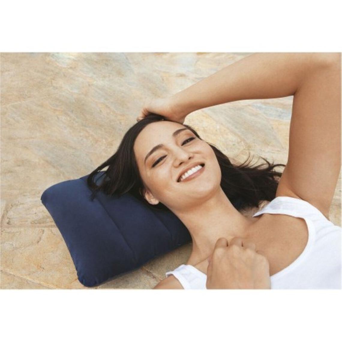 Intex Kadife Kaplı Şişme Minder-Yastık 43X28X9Cm - 68672