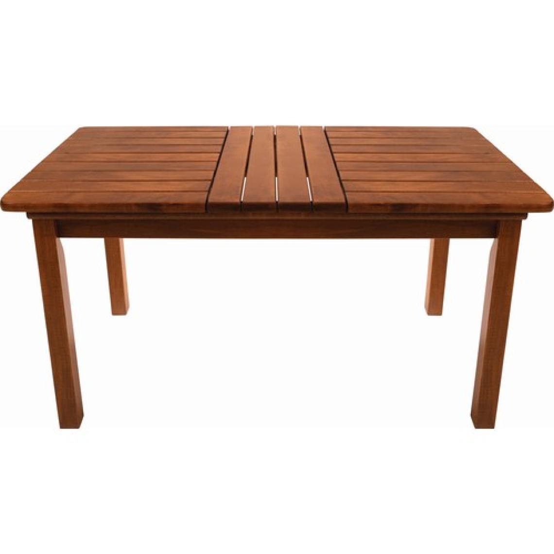Bahçeme Ahşap Bahçe Balkon Mutfak Masası -Kaş 4 Ayak 80 x 140 cm