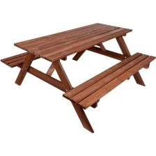 Pinoxi Ahşap Bahçe Masası Piknik Masası