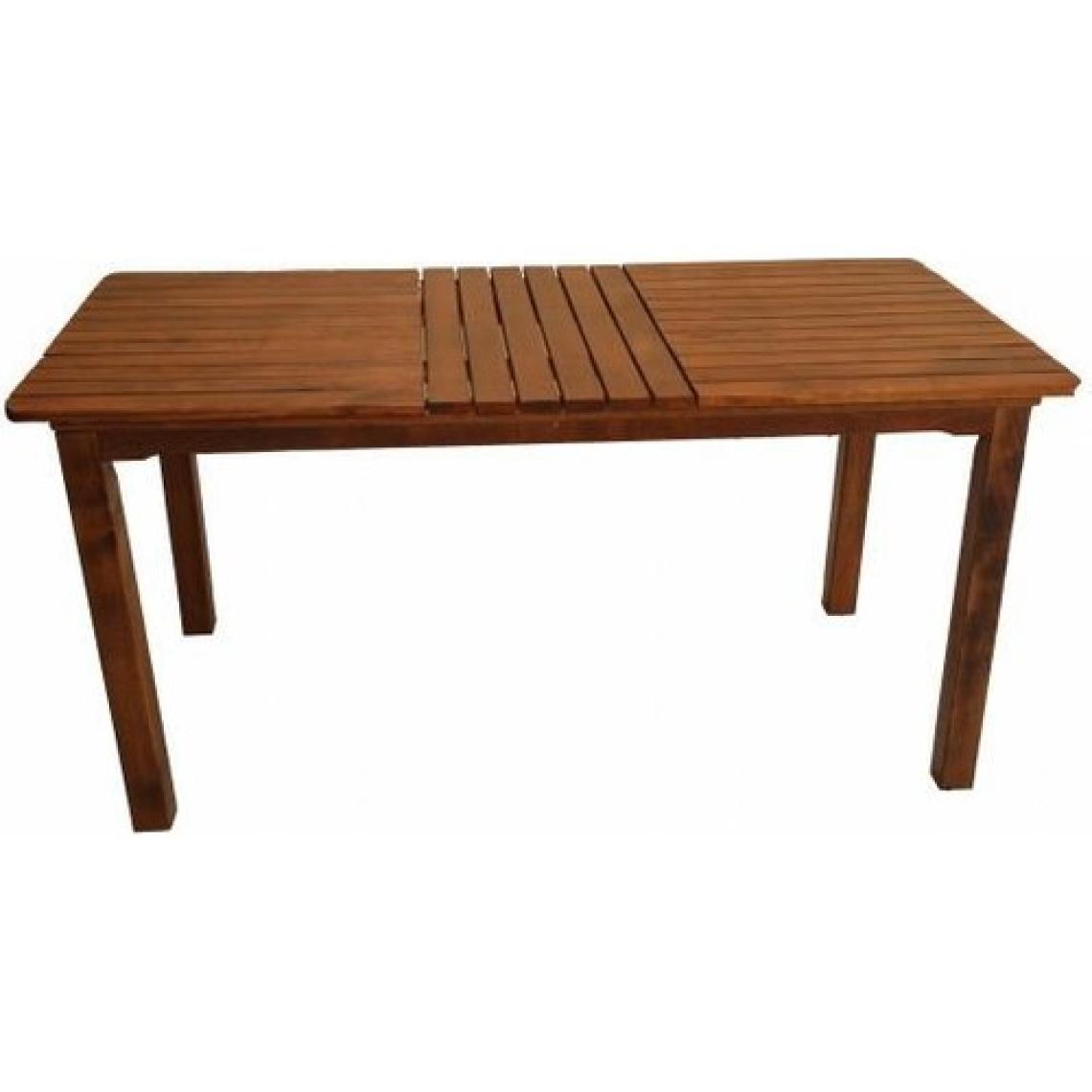 Bahçeme Ahşap Bahçe Balkon Mutfak Masası -Kaş 4 Ayak 80 x 160 cm
