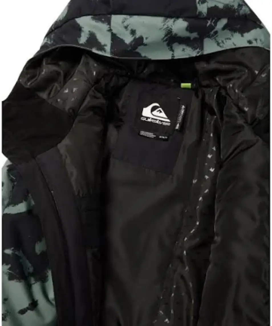 Quiksilver Mission Printed Block Erkek Snowboard Kayak Montu EQYTJ03403-GNB2