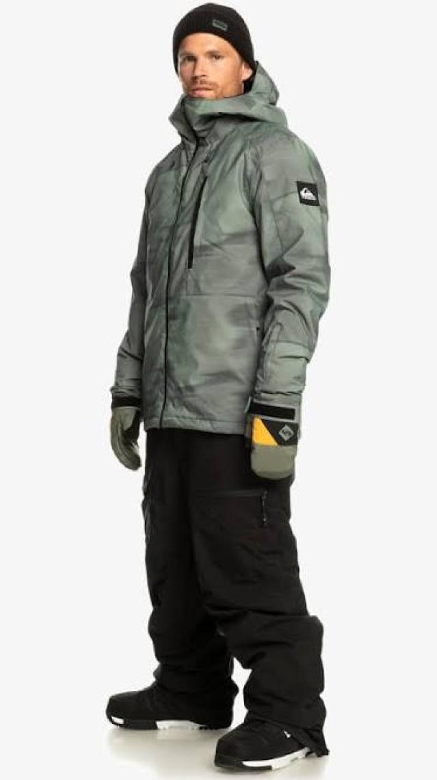 Quiksilver Mission Printed Erkek Snowboard Kayak Montu EQYTJ03428-GNB1
