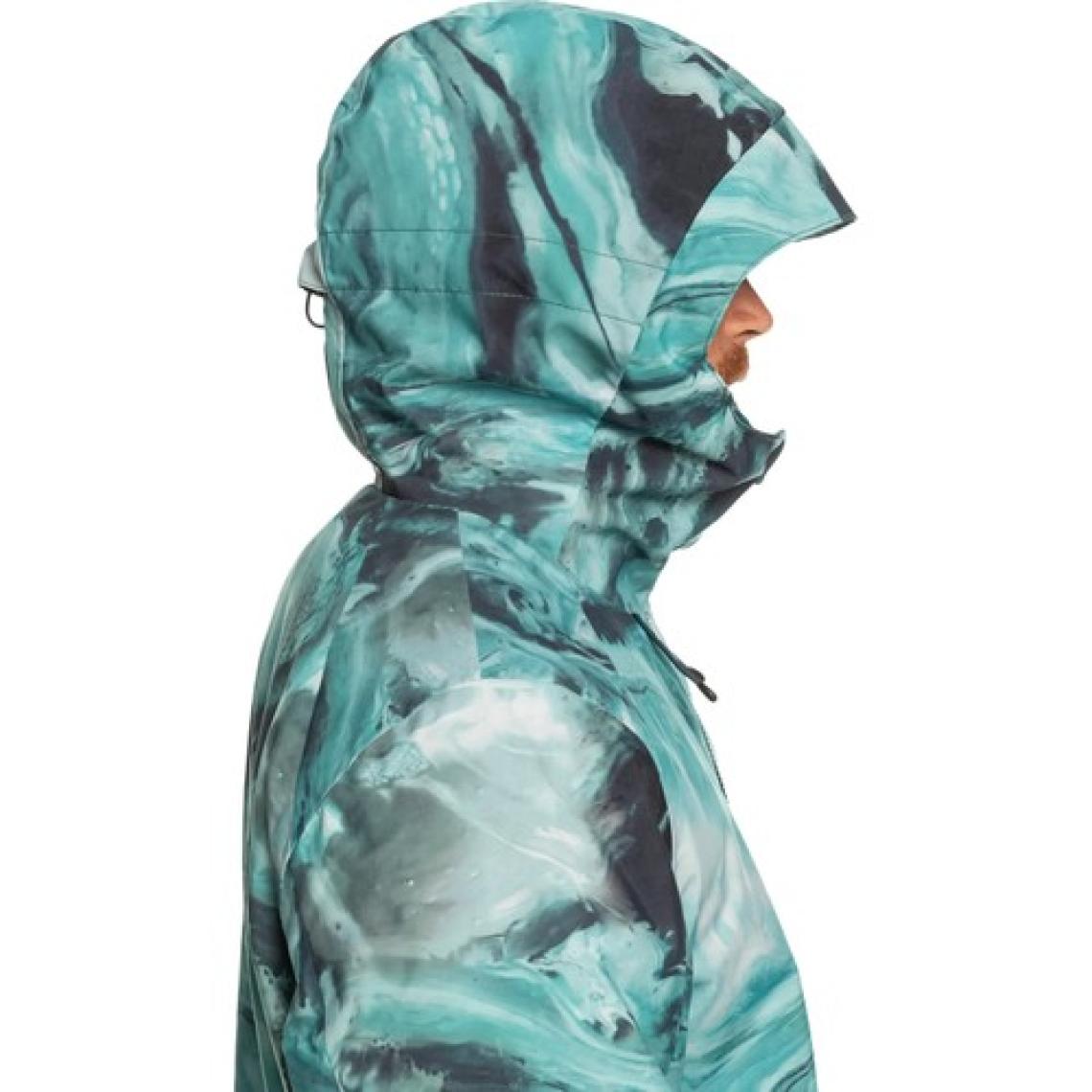 Quiksilver Mission Printed Block Erkek Snowboard Kayak Montu EQYTJ03403-BSM1