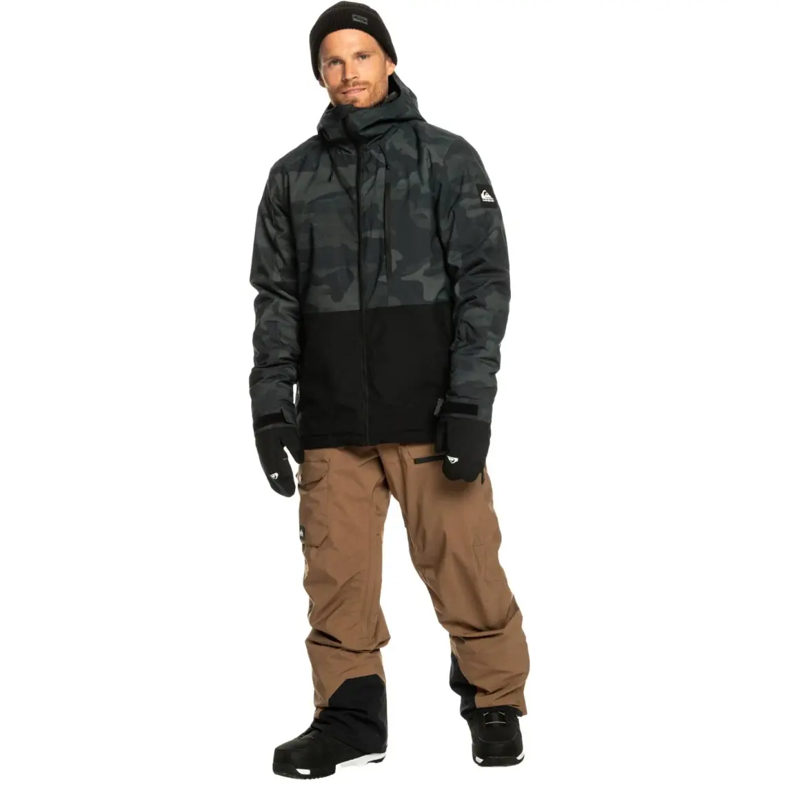Quiksilver Mission Printed Block Erkek Snowboard Kayak Montu EQYTJ03403-KVJ3