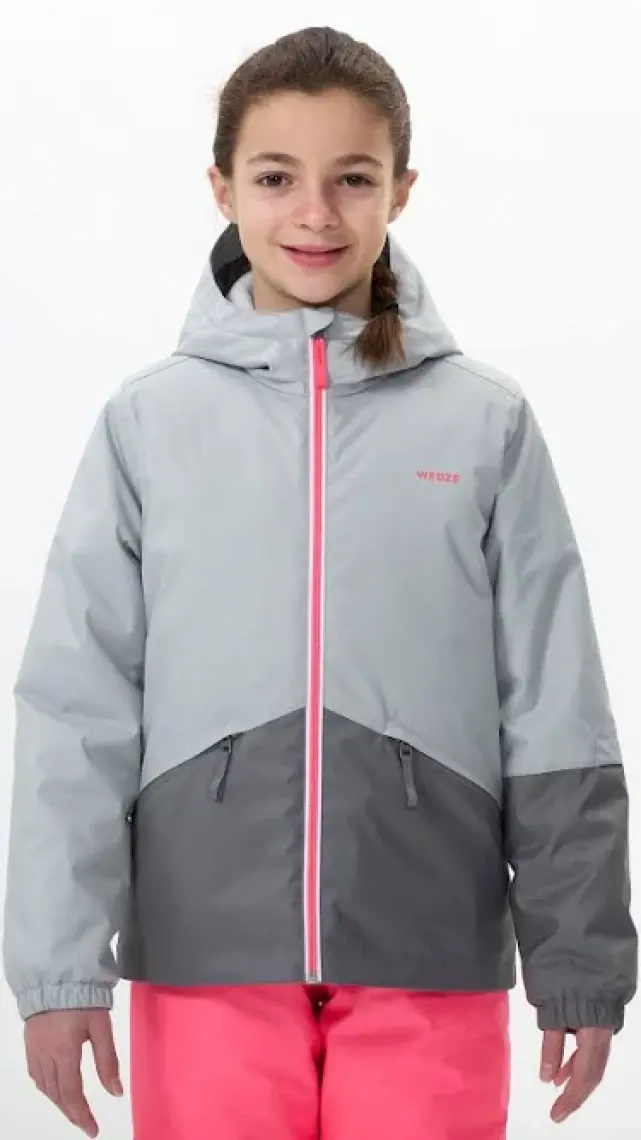Decathlon Wedze Çocuk Kayak Montu - Gri - 100