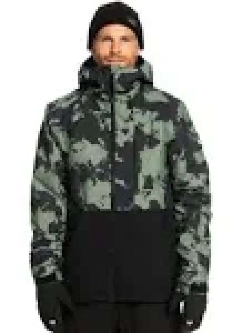 Quiksilver Mission Printed Block Erkek Snowboard Kayak Montu EQYTJ03403-GNB2