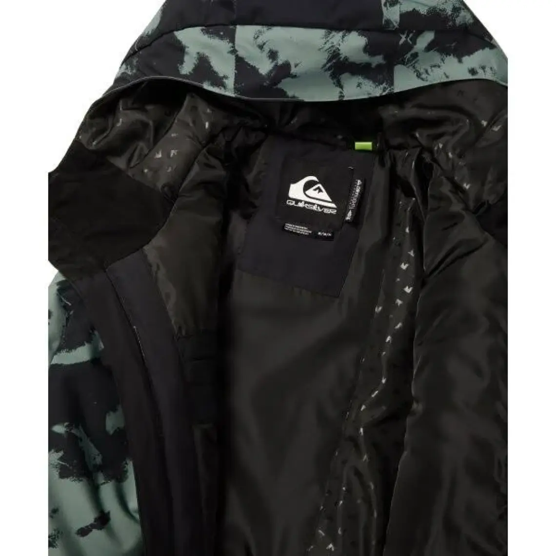 Quiksilver Mission Printed Block Erkek Snowboard Kayak Montu EQYTJ03403-GNB2