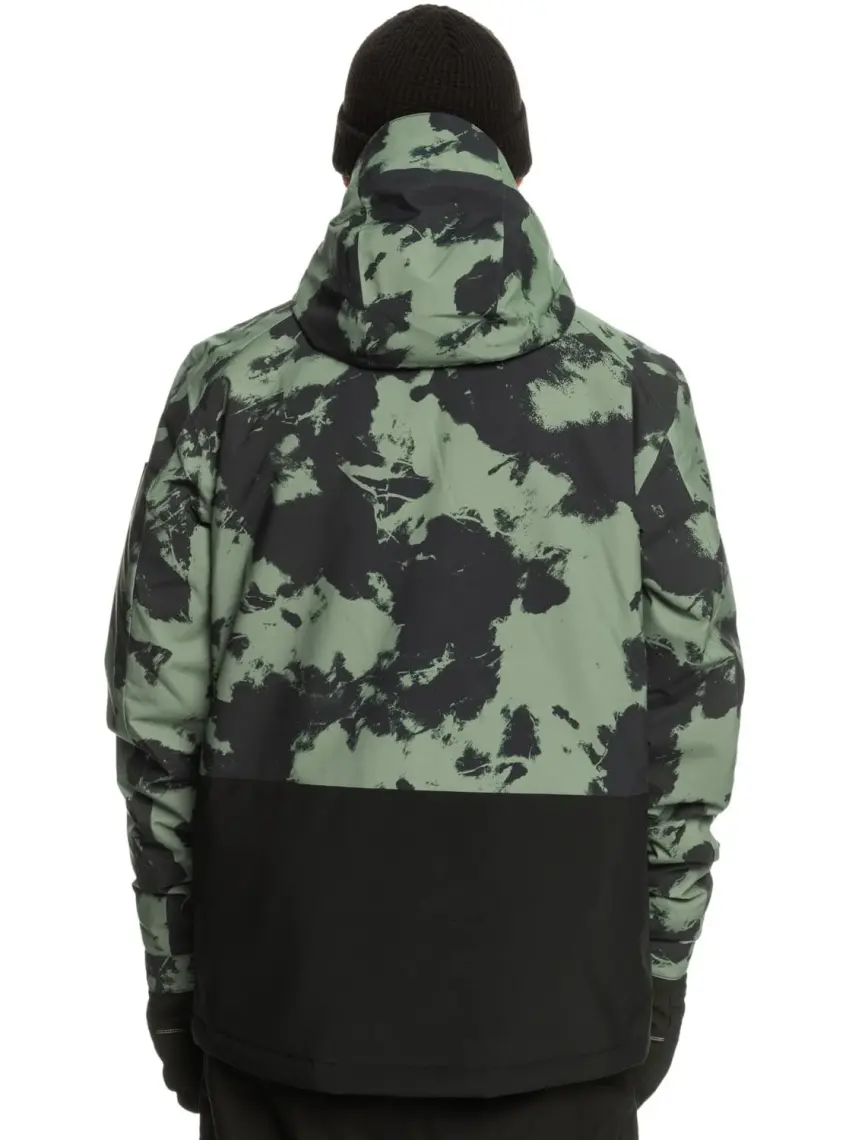 Quiksilver Mission Printed Block Erkek Snowboard Kayak Montu EQYTJ03403-GNB2