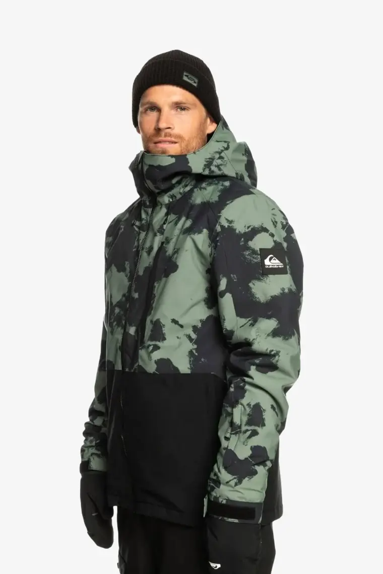 Quiksilver Mission Printed Block Erkek Snowboard Kayak Montu EQYTJ03403-GNB2