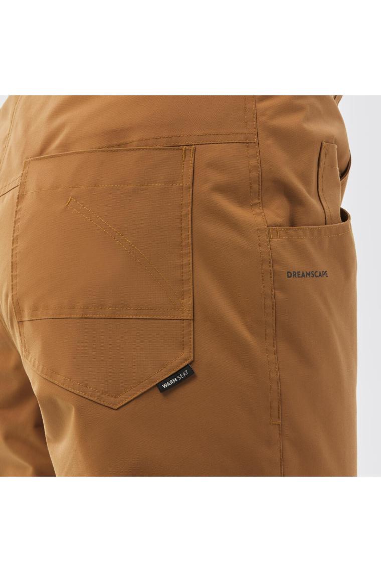 Decathlon Dreamscape Kadın Snowboard Pantolonu - Taba - Snb 500