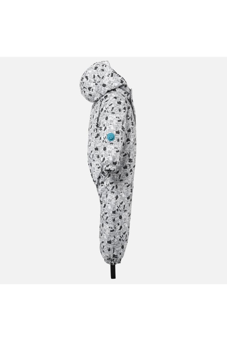 Decathlon Wedze Bebek Kayak Tulumu - Mavi / Desenli - Warm