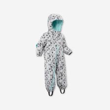 Decathlon Wedze Bebek Kayak Tulumu - Mavi / Desenli - Warm