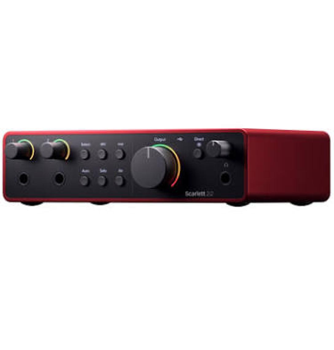 Focusrite Scarlett 2i2 Studio Gen 4 (MOSC0040)