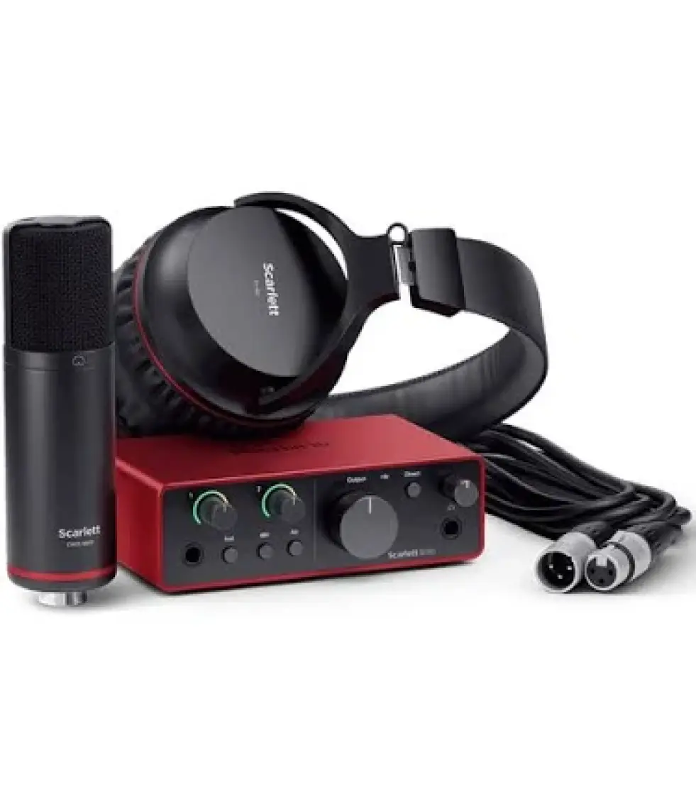 Focusrite Solo Studio Gen 4 Kayıt Paketi