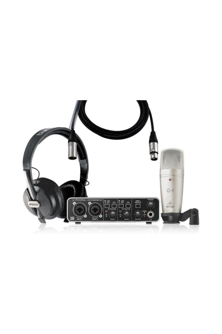 Behringer U-Phoria Pro Stüdyo Kayıt Paketi