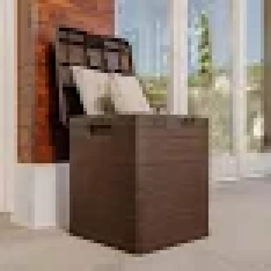 Toomax Woody's 90Lt Kahverengi Bahçe, Teras, Balkon Depolama Sandığı